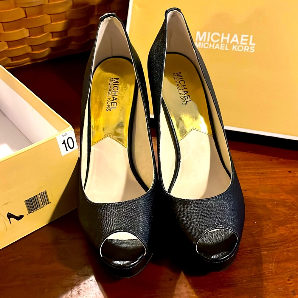 Michael Kors stiletto pumps, black, 10m